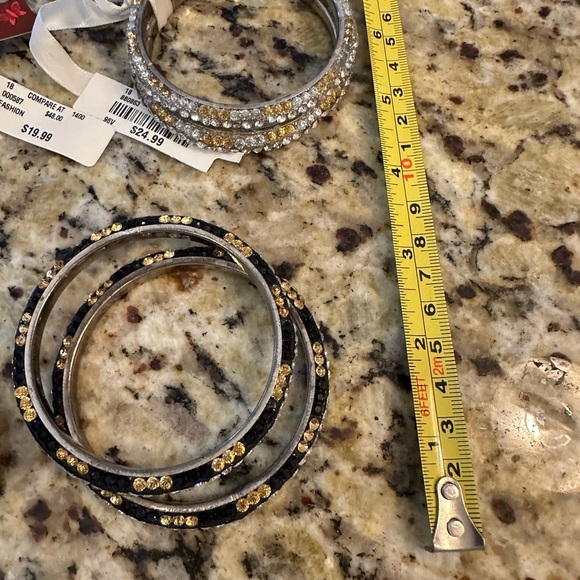 Lot of Rhinestone Bracelets bangles y2k new - Picture 2 of 4